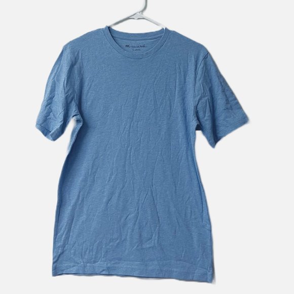 NWOT! TRAVIS MATHEW MENS CREW NECK (BLUE, SMALL) - Picture 1 of 4